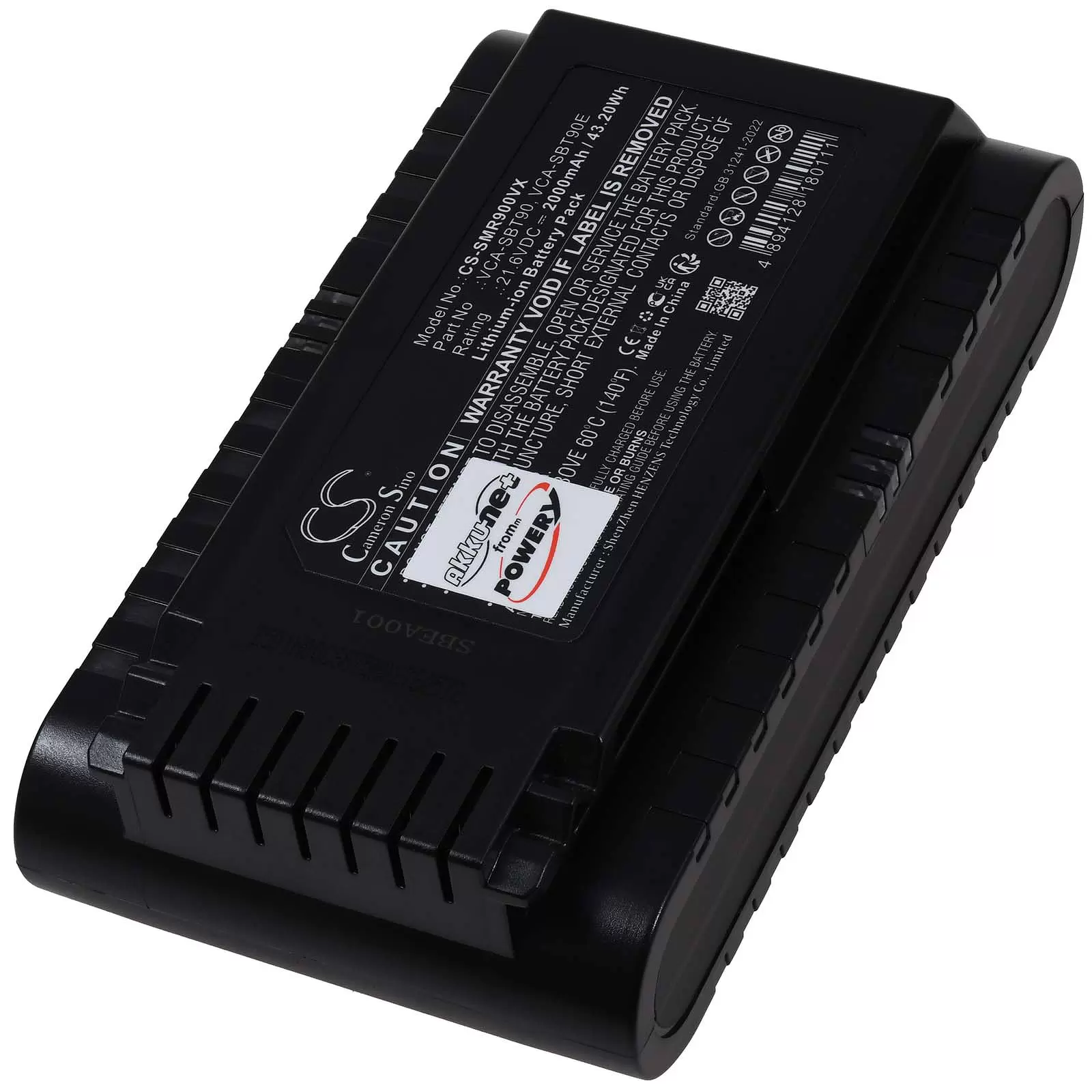 Akku passend für Staubsauger Samsung Jet 70 Light Jet 75 Typ VCA-SBT90