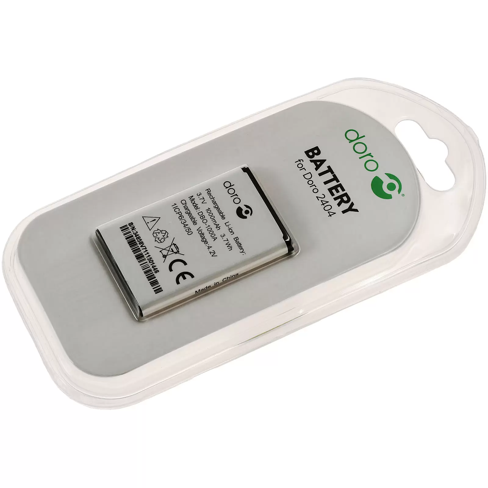 Doro Akku für Handy Doro 1370, Typ DBO-1000A