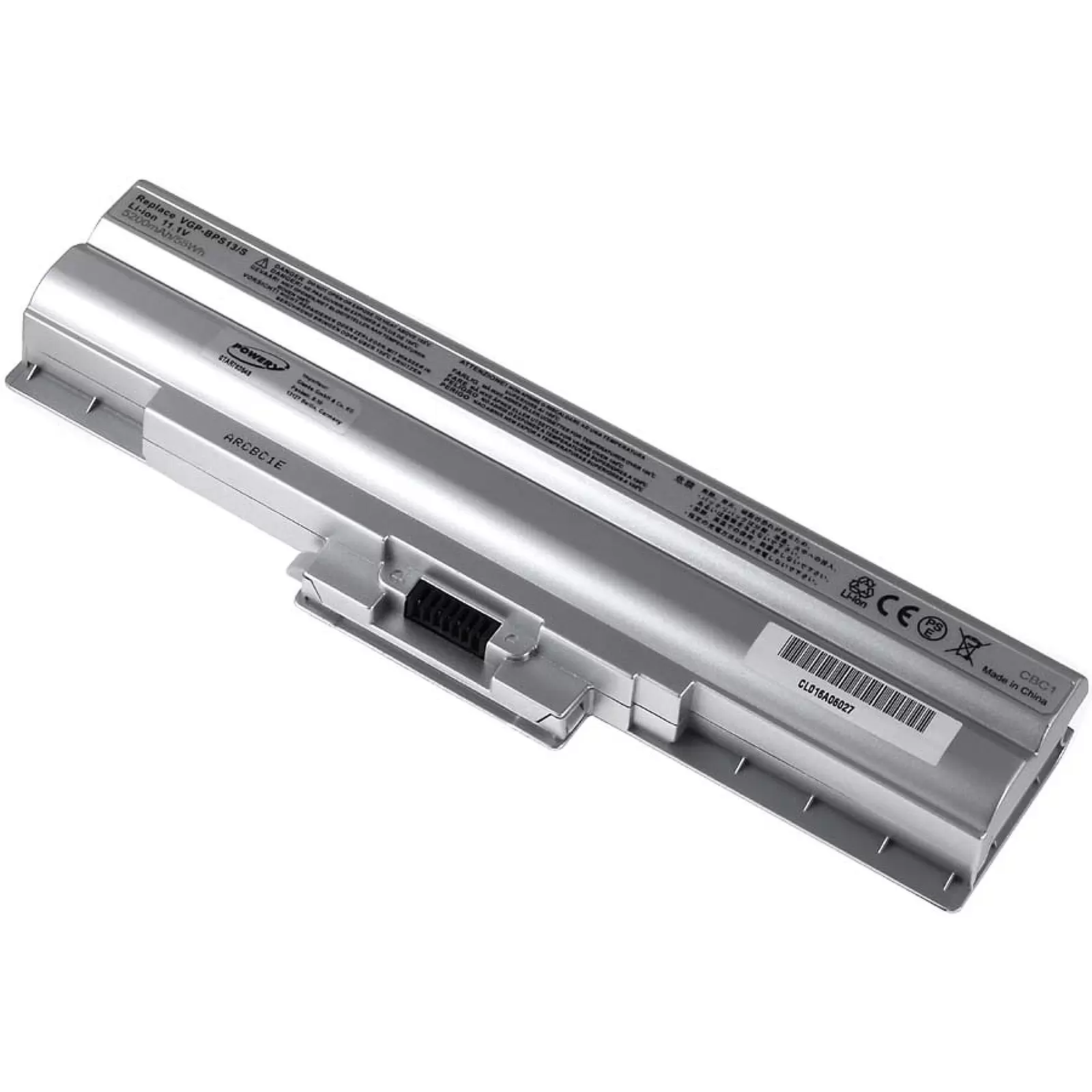 Akku für Sony Typ VGP-BPS13/ VGP-BPS21  Silber