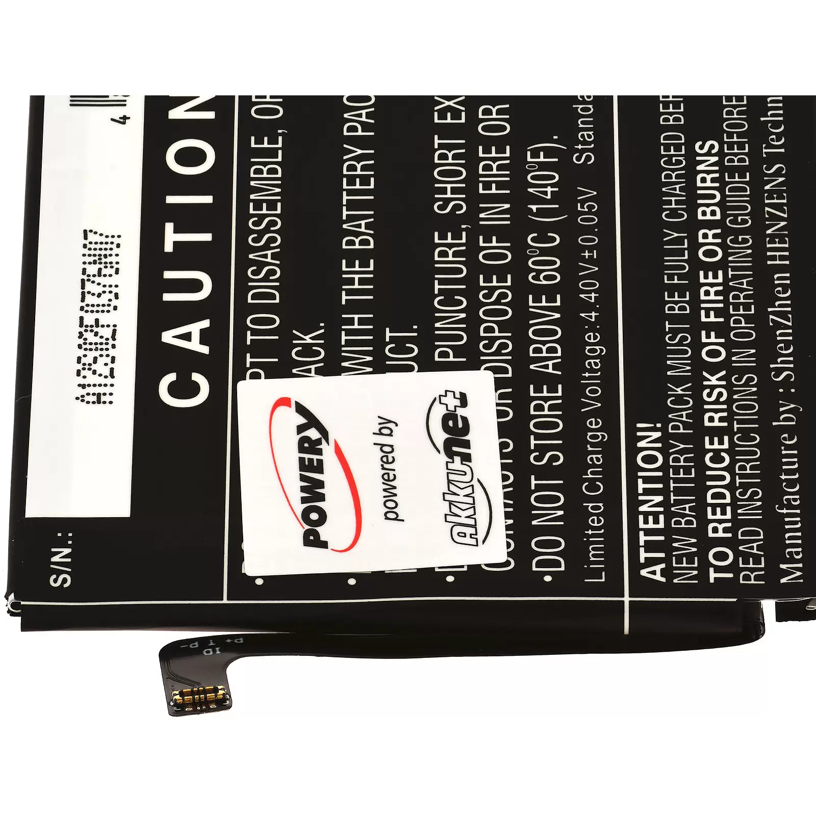 Akku passend für Handy, Smartphone Lenovo K5 Play,  L38021, Typ BL289