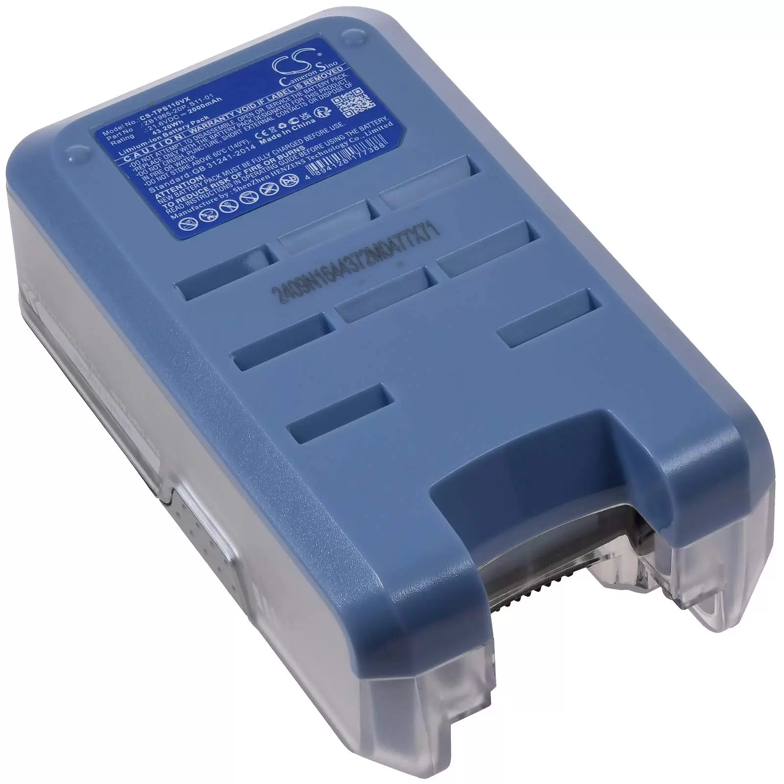 Akku passend für Hand-Staubsauger Tineco Pure One S11 Typ S11-01 ohne DC-Ladeanschluss