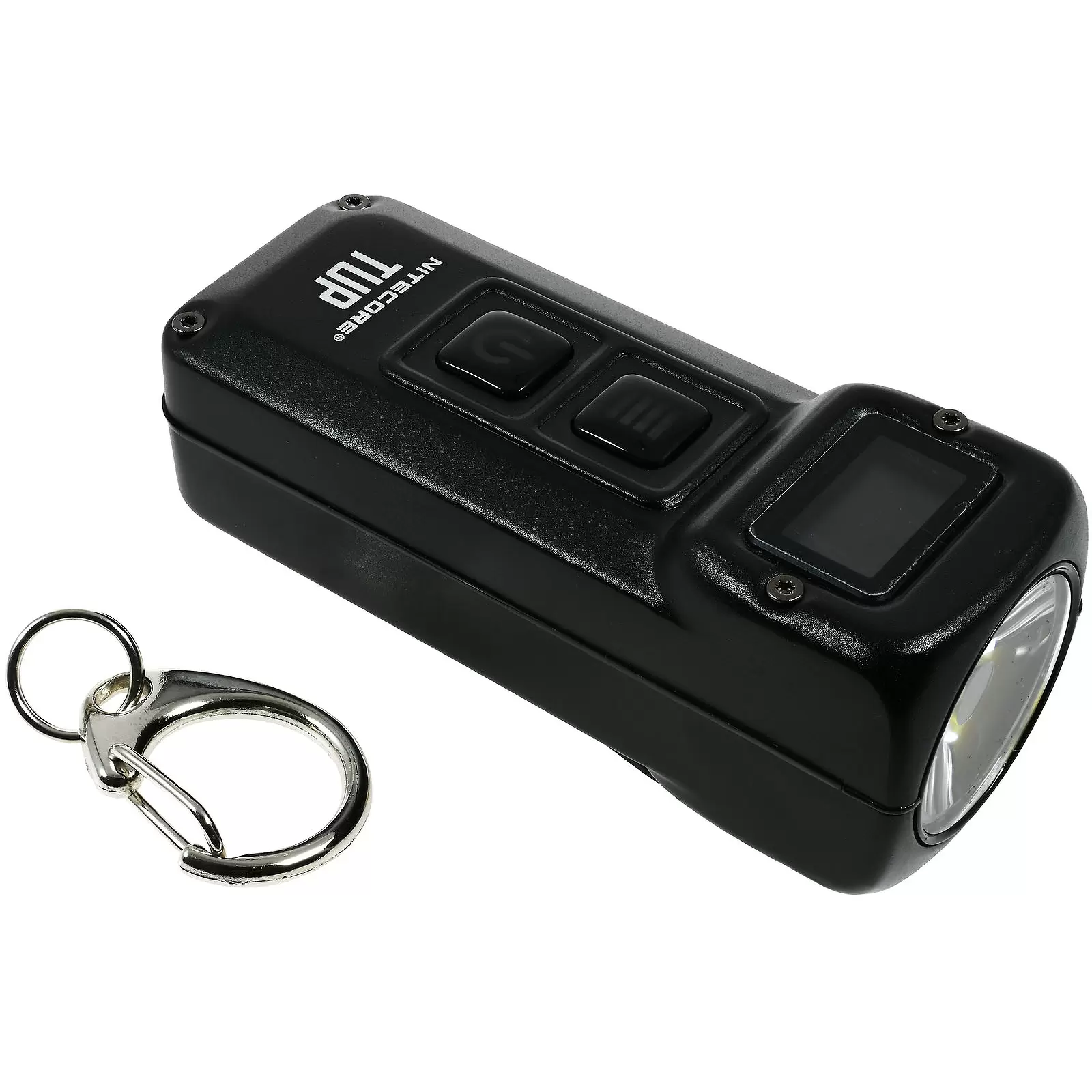 Nitecore TUP Mini LED Taschenlampe 1000 Lumen, mit OLED-Display,  für Outdoor, Wandern, Camping