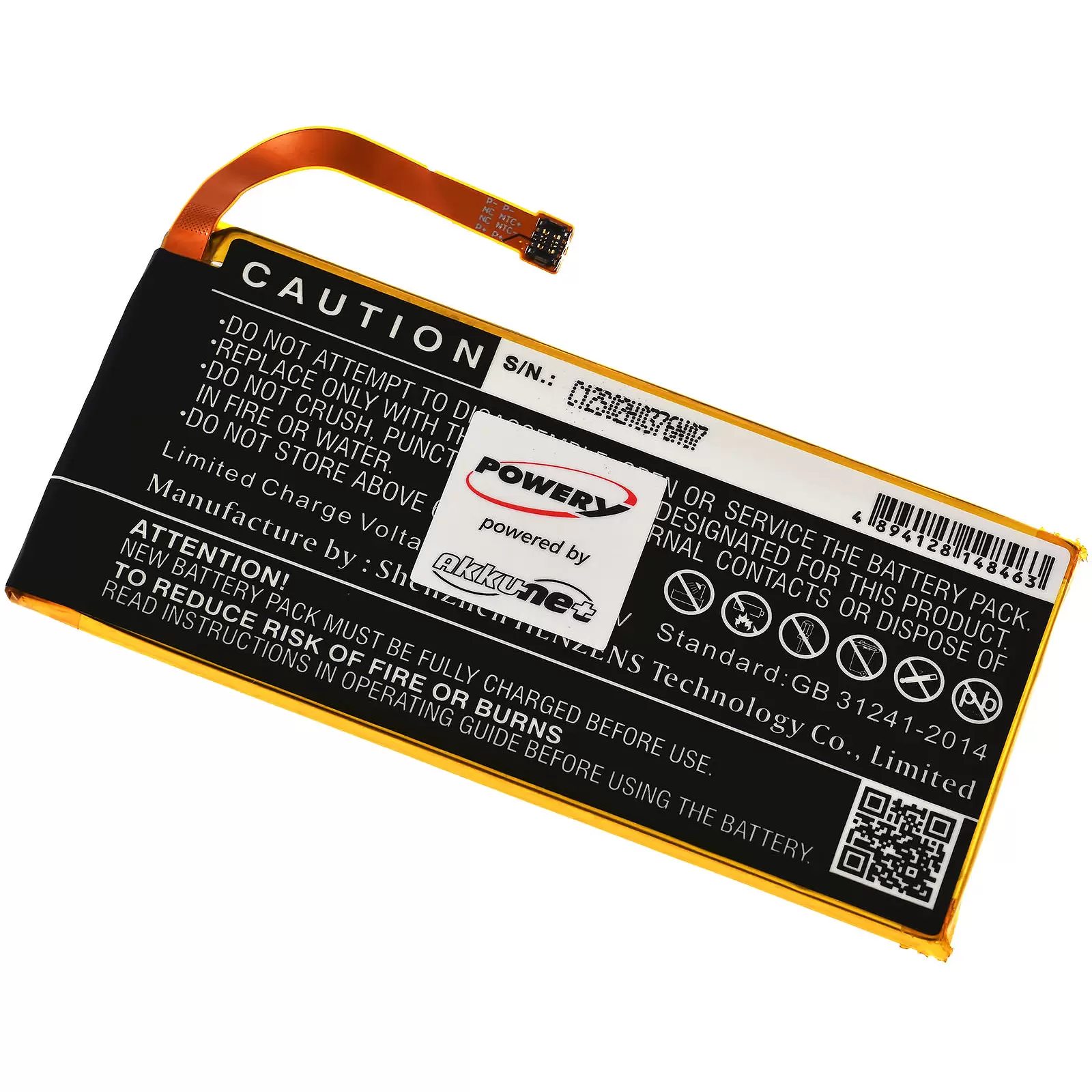 Akku passend für Handy, Smartphone Motorola Moto G7,  XT-1962-6, Typ JG30