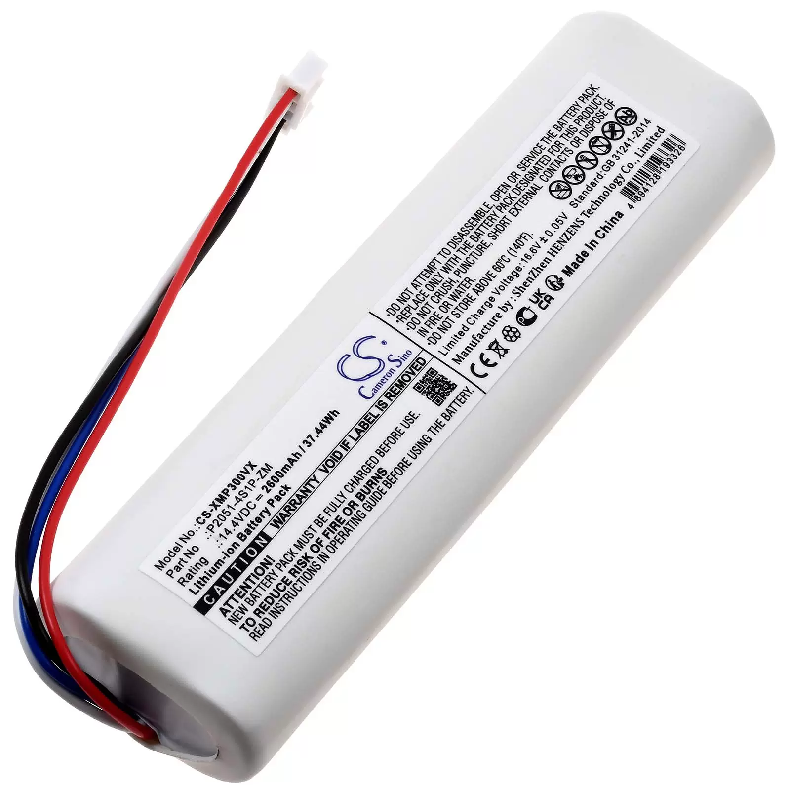 Akku passend für Saugroboter Xiaomi Mi Robot Vacuum Mop 2 Typ P2051-4S1P-ZM