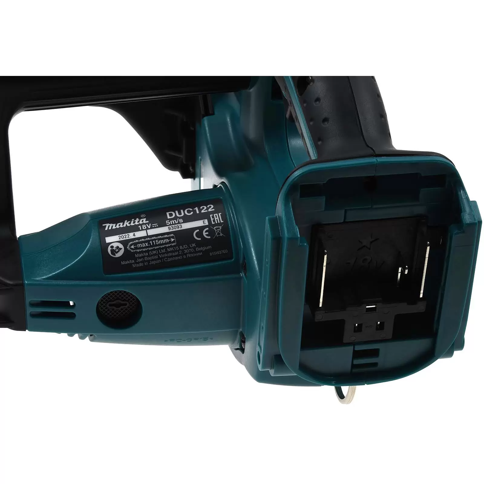 Top Handle Makita DUC220Z  Akku 18V  Kettensäge   ohne Akku, ohne Ladegerät