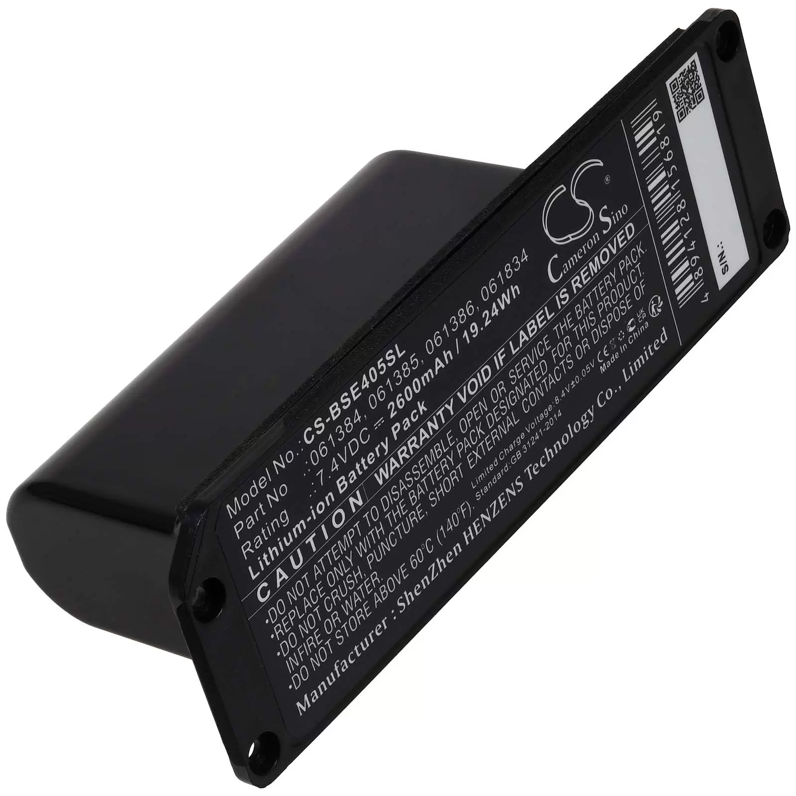 Akku passend für Lautsprecher Bose SoundLink Mini one 413295 Typ 061384