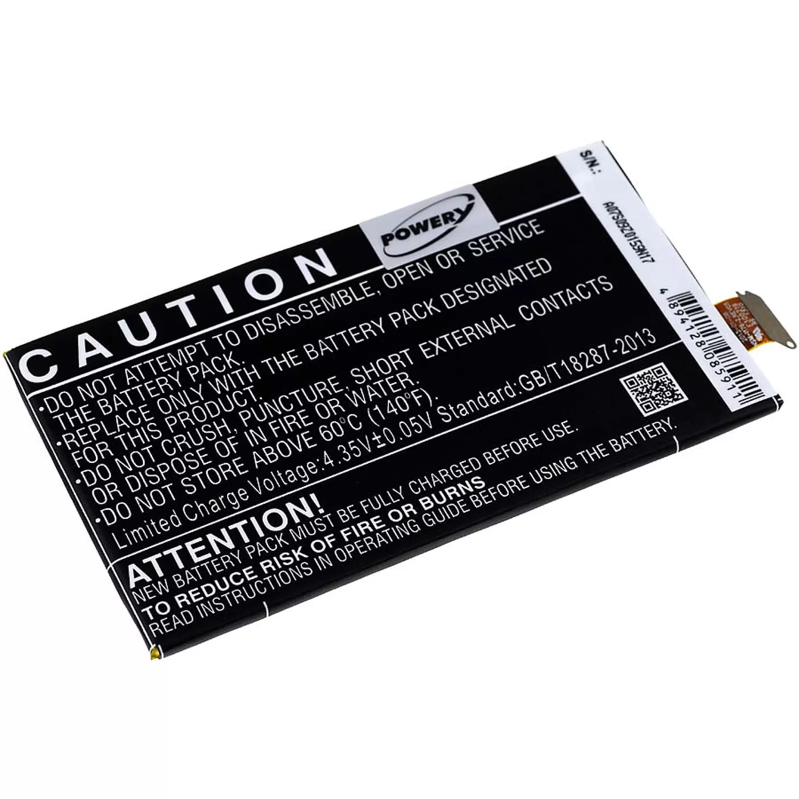 Akku für Blackberry Aristo / Typ BAT-50136-002