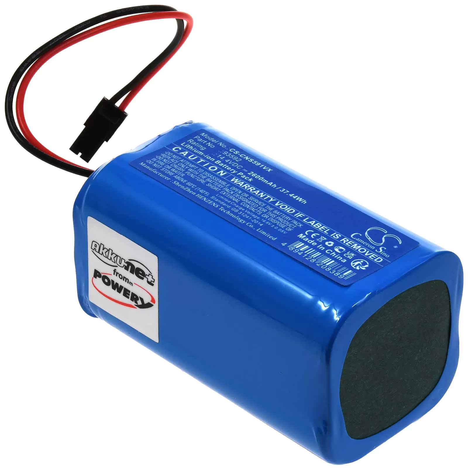Akku passend für Saugroboter Cecotec Conga 5290 Ultra Home Typ 93592