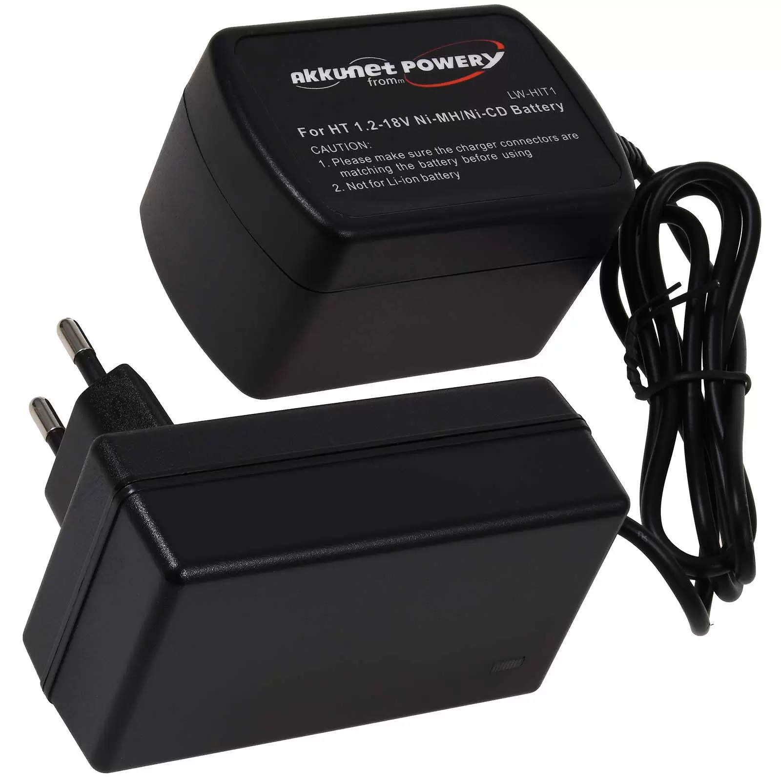 Ladeadapter für Hitachi Werkzeugakkus 7,2V-18V/ NiCd-NiMH