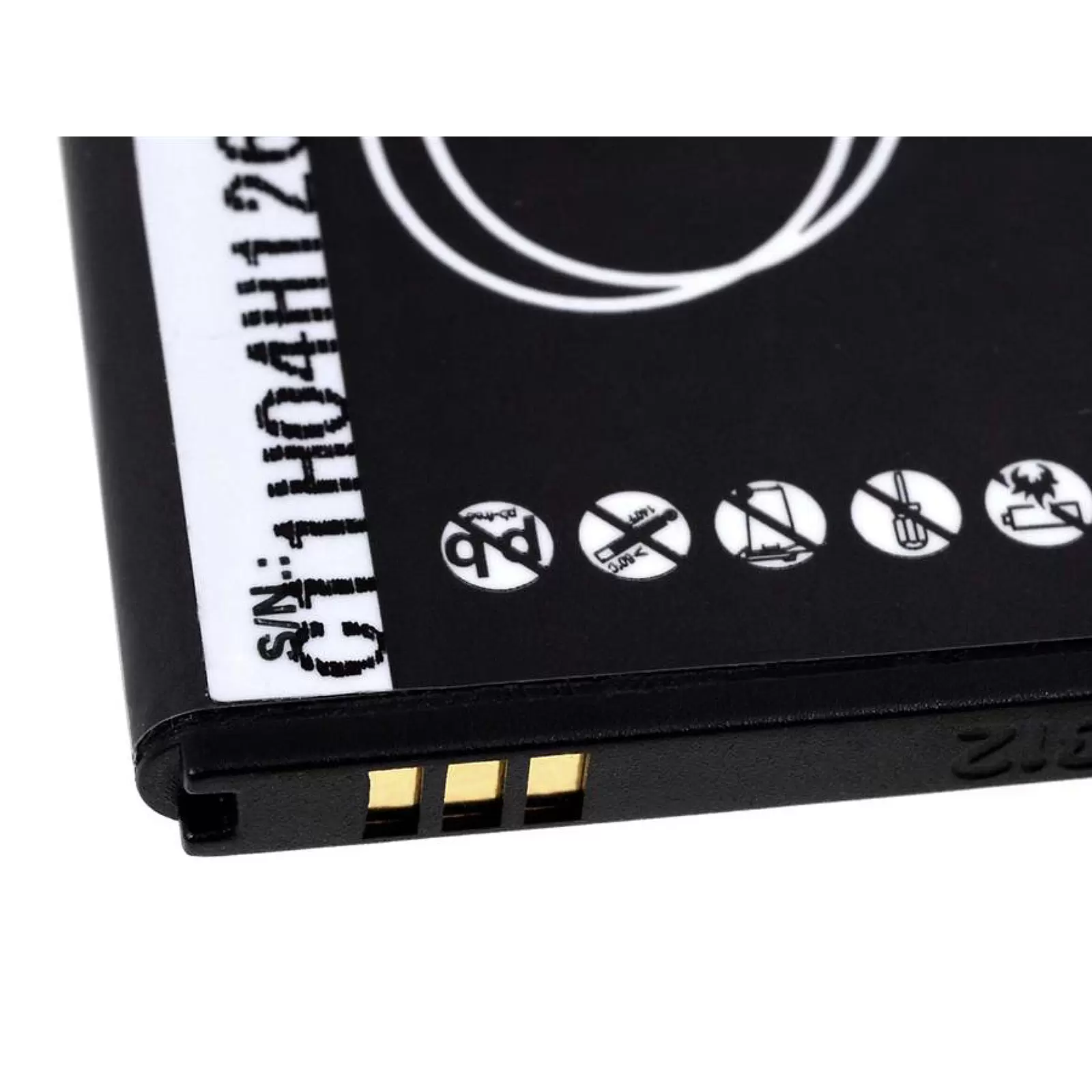 Akku für Samsung Galaxy 551/ Wave 533/ GT-i5510/ Typ EB494353VU