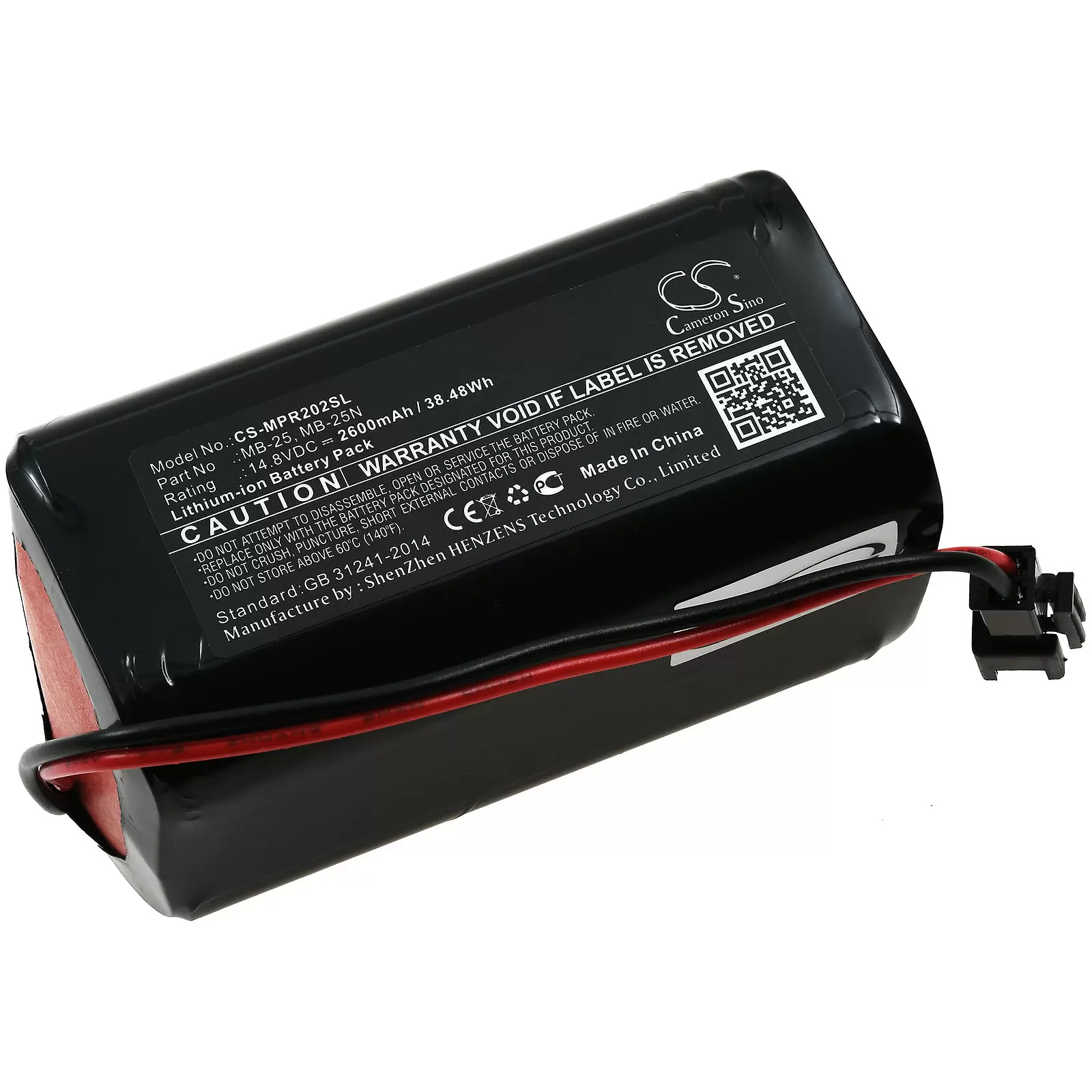 Akku für Lautsprecher Mipro MA-101B / MA-202 / Typ MB-25