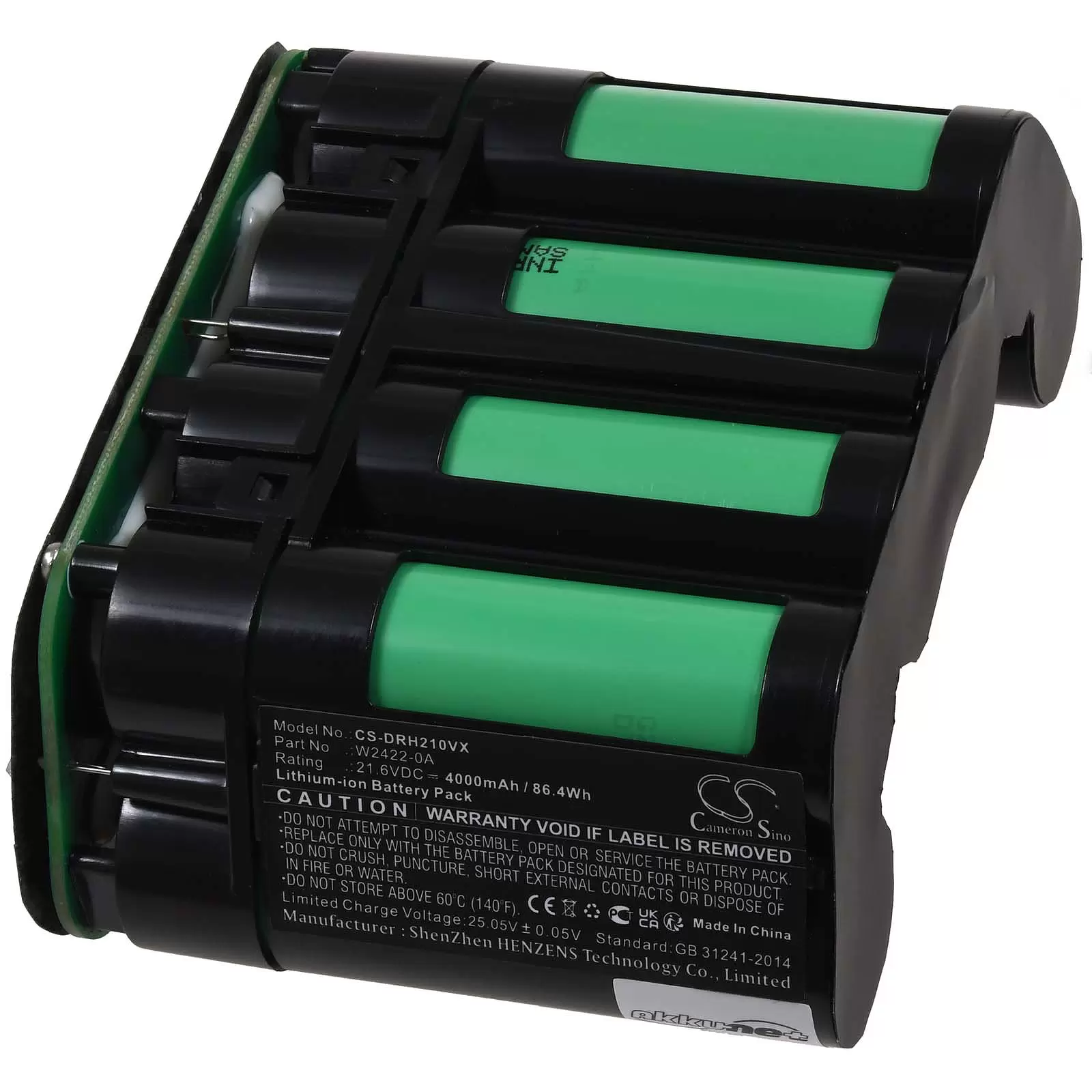 Akku passend für Wischsauger Dreame H20 Ultra Typ W2422-0A