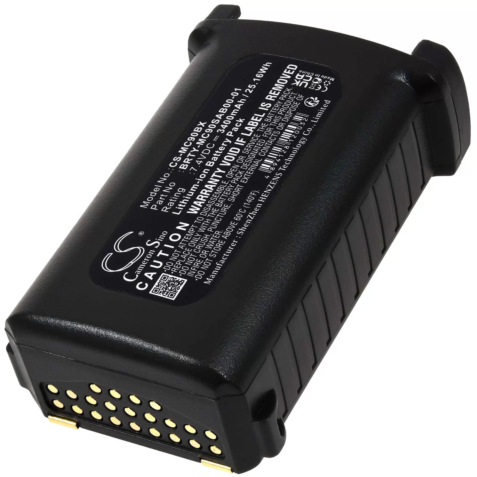 XXL-Akku passend für Scanner Symbol MC9000 MC9000-G MC9010 Typ 21-65587-01