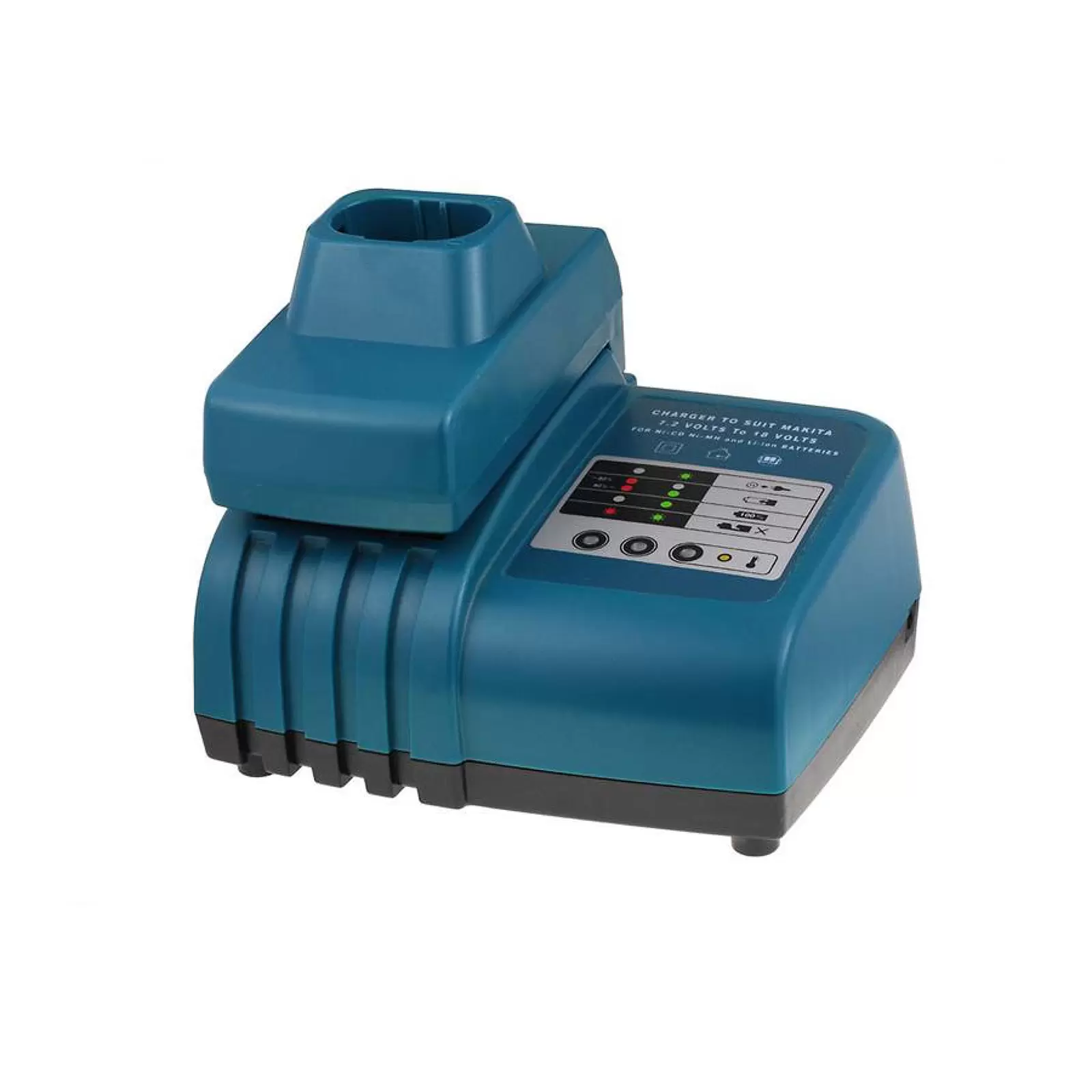 Ladegerät für Makita Werkzeugakkus 7,2V-18V/ NiCd-NiMH-Li-Ion (nicht Original)