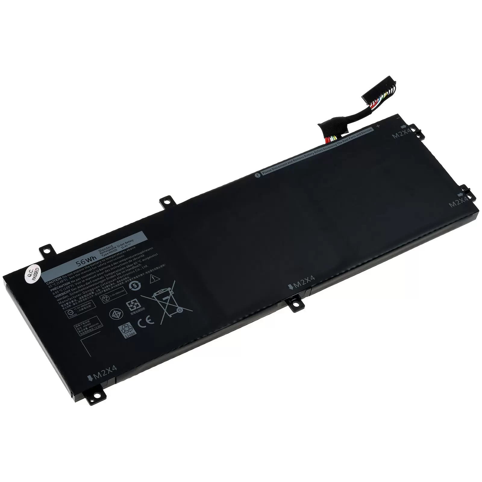 Akku passend für Laptop Dell XPS 15 9560,  XPS 15 9570, Typ 62MJV