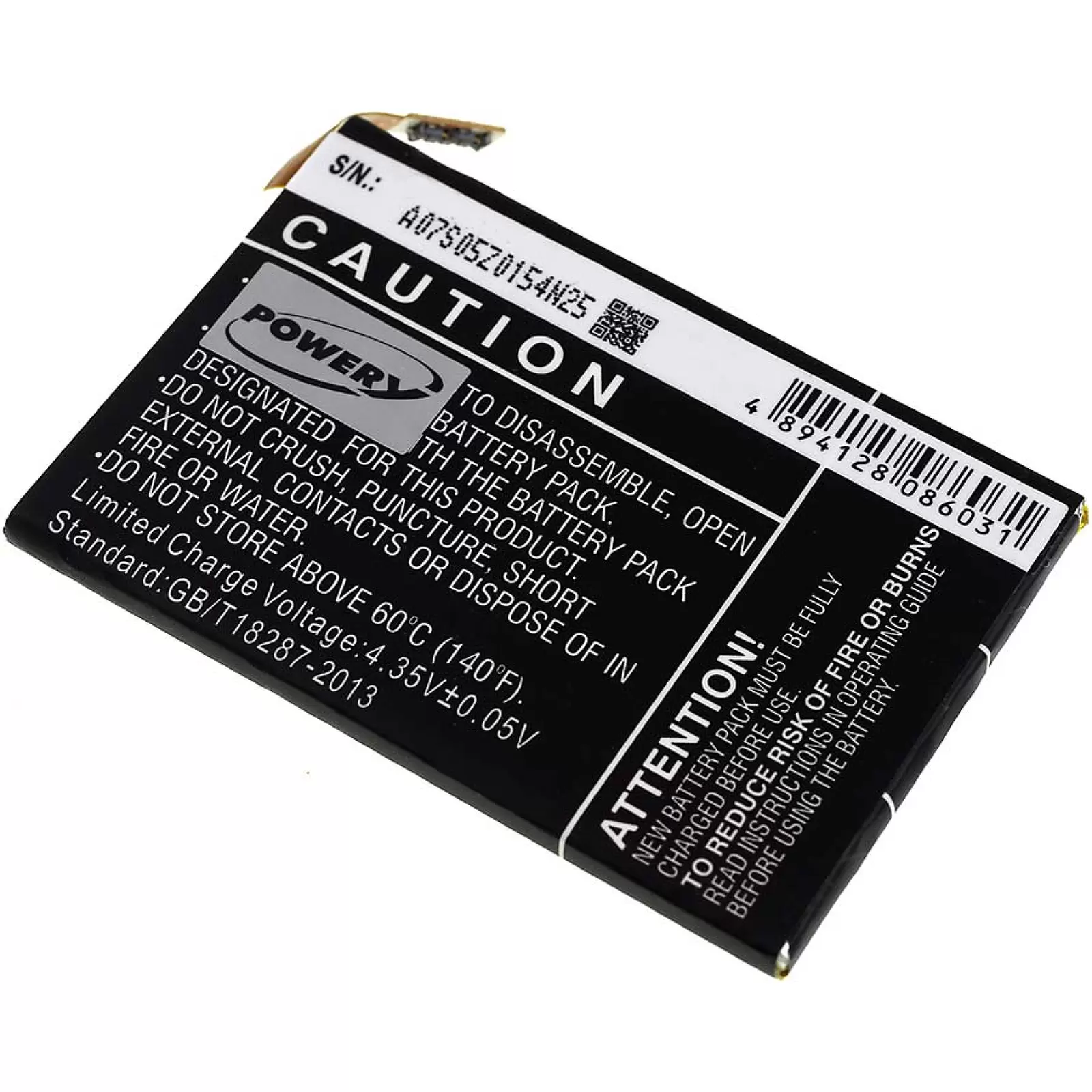 Akku für Blackberry Q5 / Typ BAT-51585-003