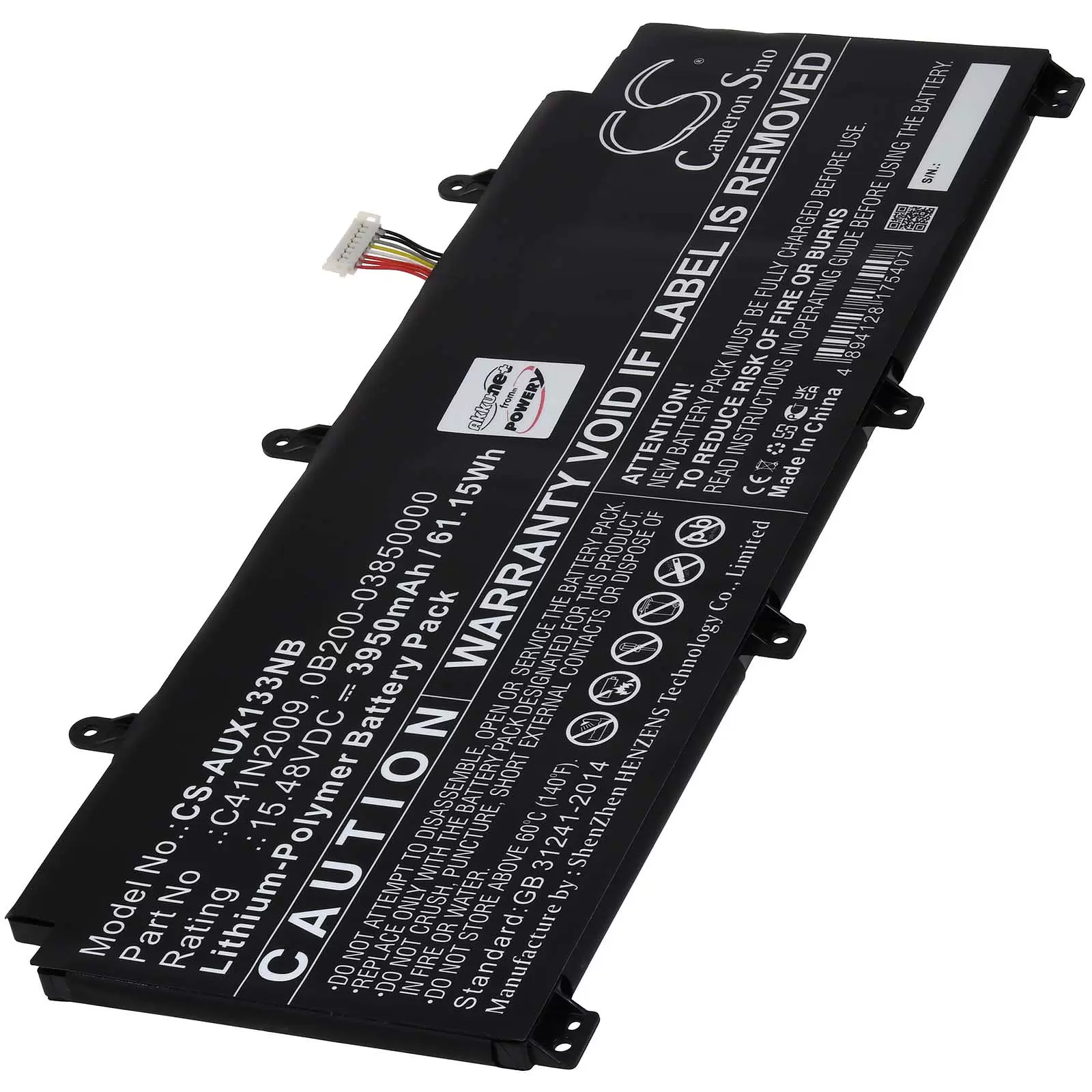 Akku passend für Laptop Asus ROG Flow X13 ROG Flow X13 GV301QH Typ C41N2009