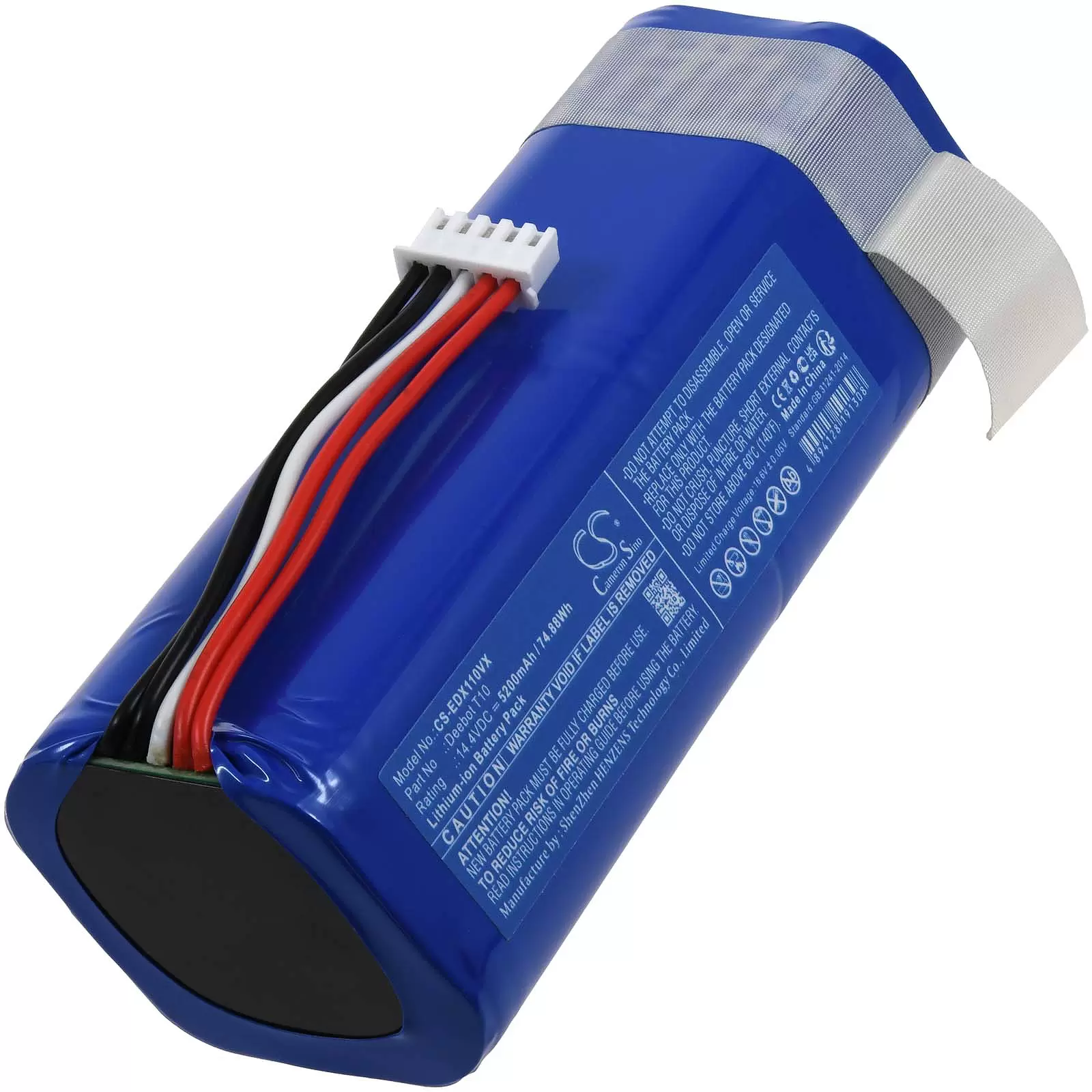 Akku passend für Saugroboter Ecovacs Deebot T10, T10 Turbo, T10 Plus,  Typ 201-2115-1959
