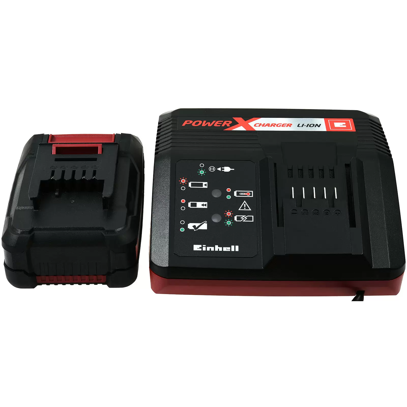 Einhell Schnell-Ladegerät X-Change 18V  + Akku Einhell Power X-Change Li-Ion 18V